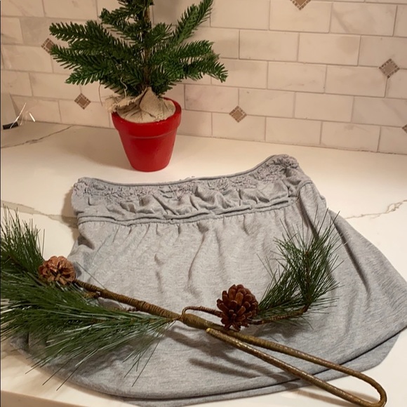 FREE PEOPLE GEY COTTON TUBE TOP - Picture 3 of 6